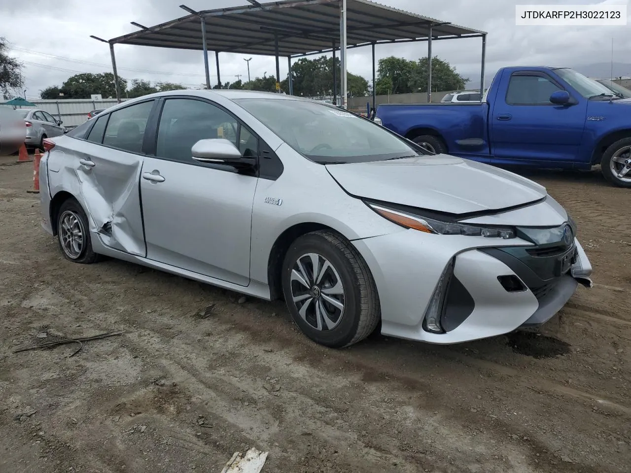 2017 Toyota Prius Prime VIN: JTDKARFP2H3022123 Lot: 78253514