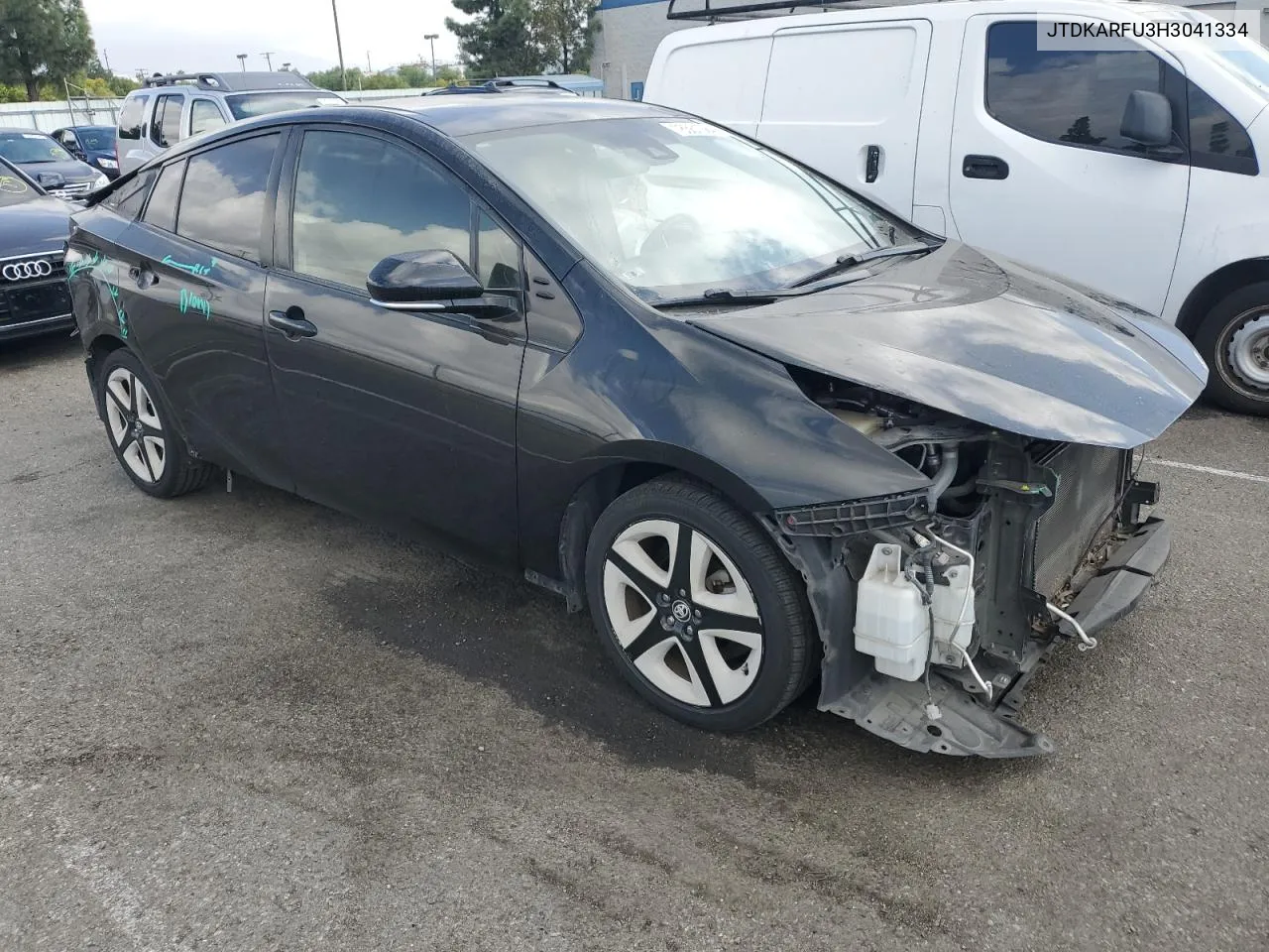 2017 Toyota Prius VIN: JTDKARFU3H3041334 Lot: 78361084