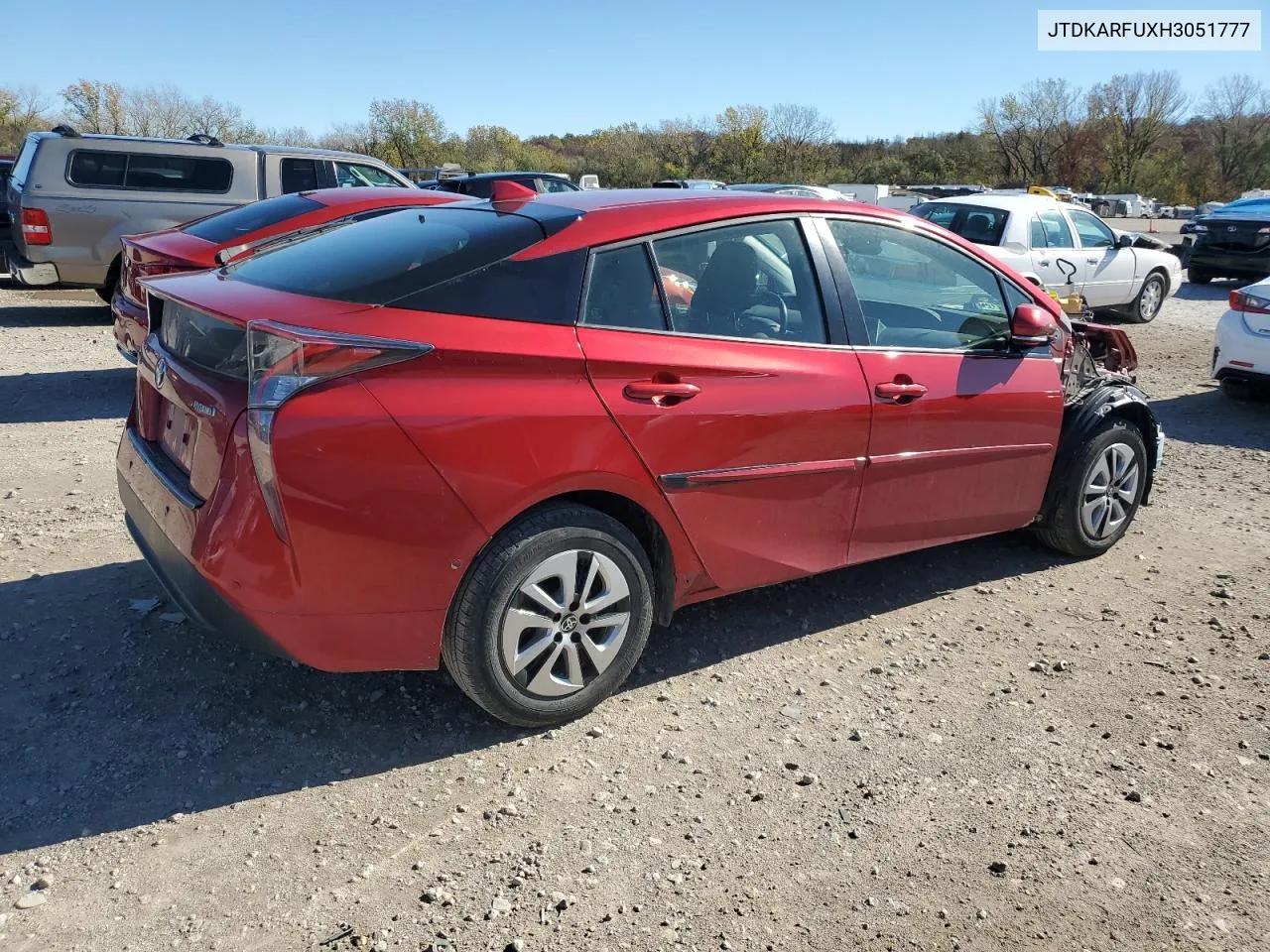 JTDKARFUXH3051777 2017 Toyota Prius