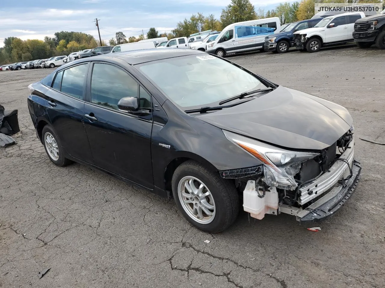 JTDKARFU3H3537010 2017 Toyota Prius