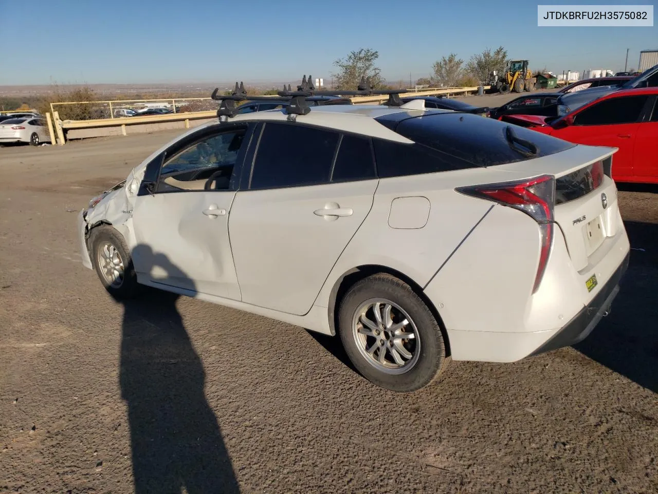 2017 Toyota Prius VIN: JTDKBRFU2H3575082 Lot: 78600434