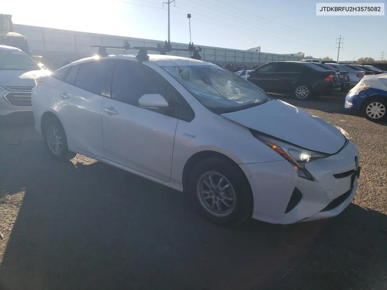 2017 Toyota Prius VIN: JTDKBRFU2H3575082 Lot: 78600434