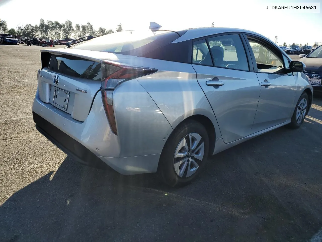 2017 Toyota Prius VIN: JTDKARFU1H3046631 Lot: 78688194