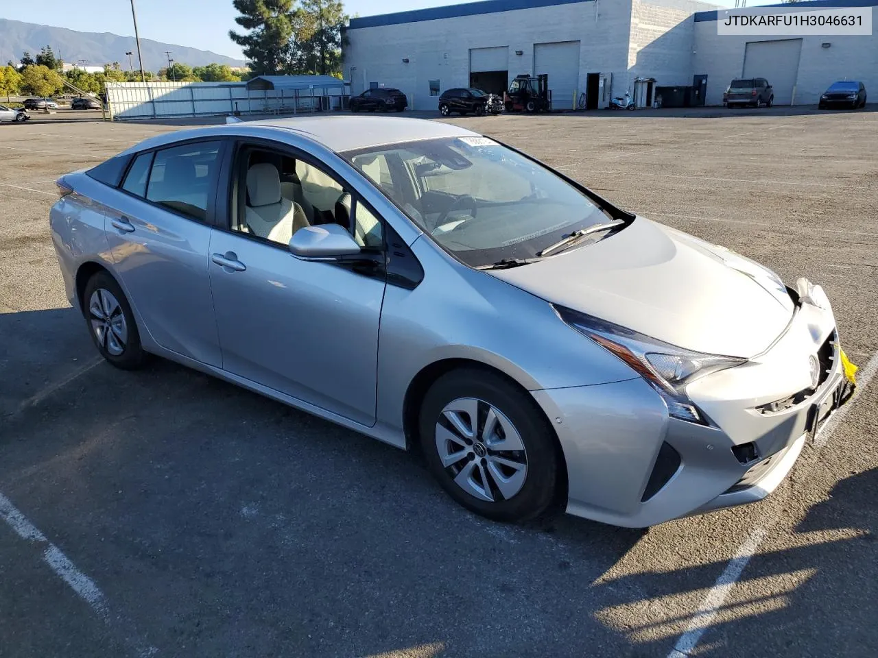 2017 Toyota Prius VIN: JTDKARFU1H3046631 Lot: 78688194