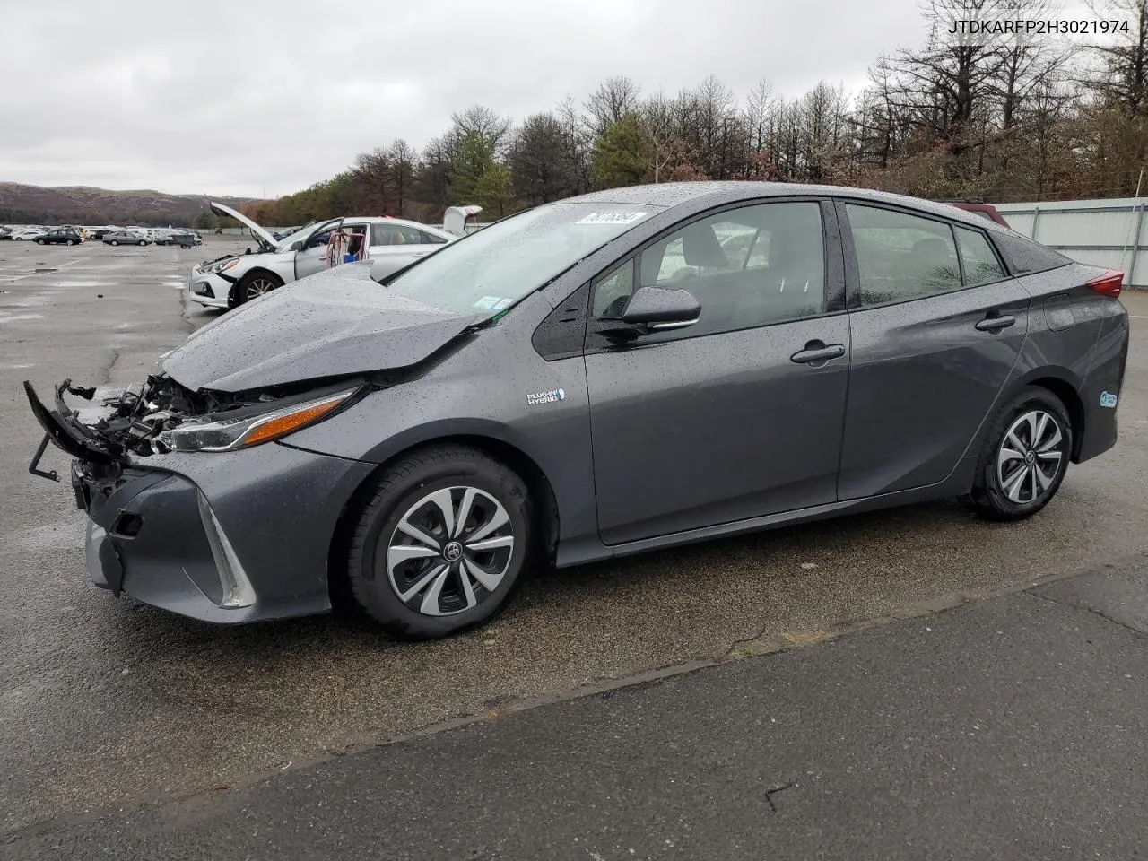 2017 Toyota Prius Prime VIN: JTDKARFP2H3021974 Lot: 78776364