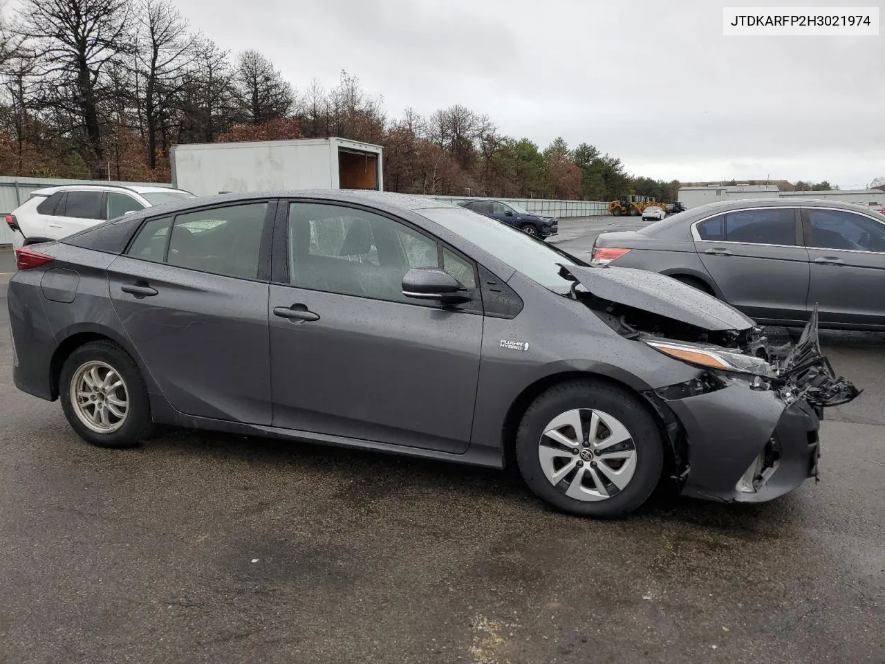 2017 Toyota Prius Prime VIN: JTDKARFP2H3021974 Lot: 78776364