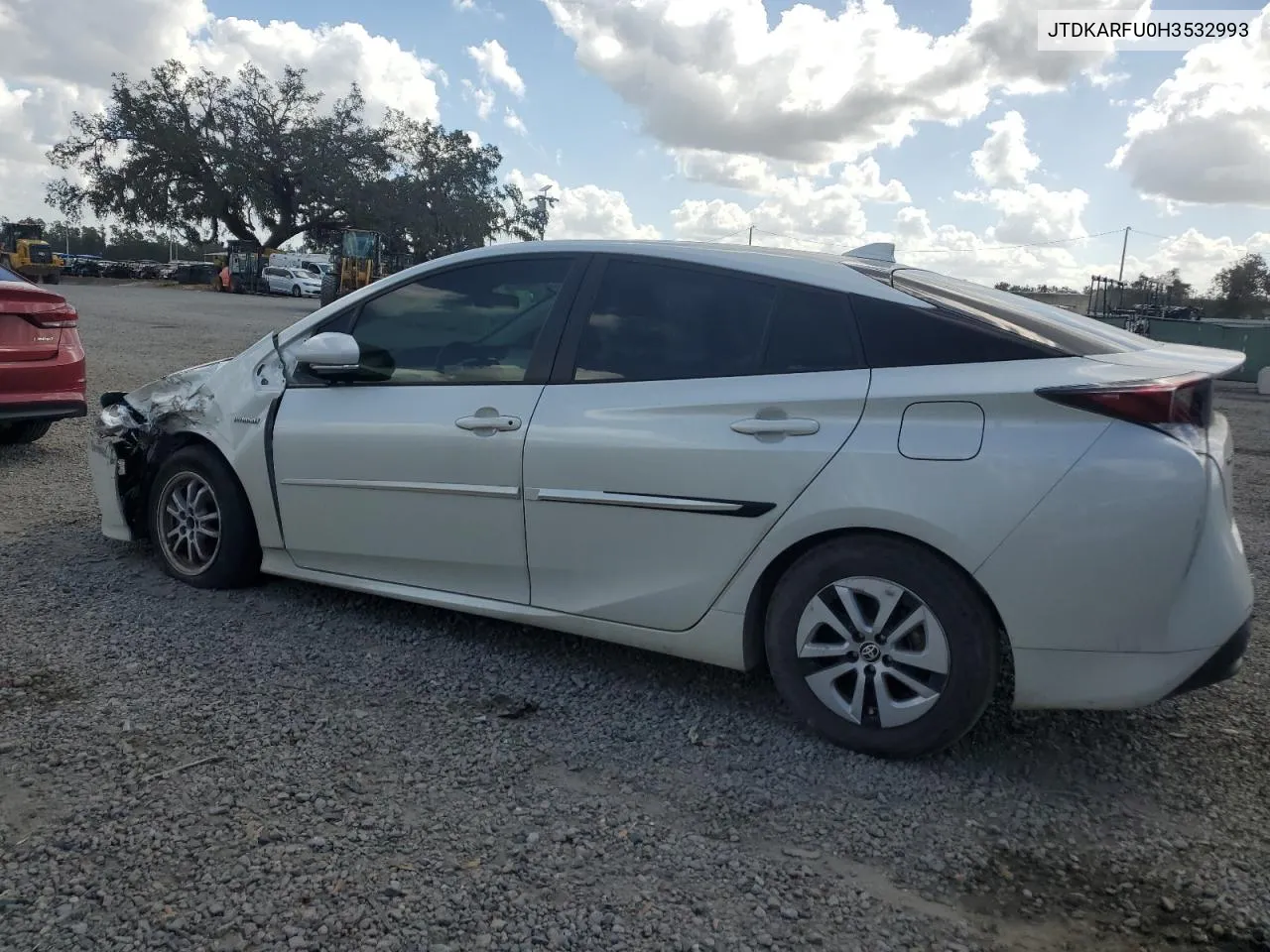 2017 Toyota Prius VIN: JTDKARFU0H3532993 Lot: 78825864