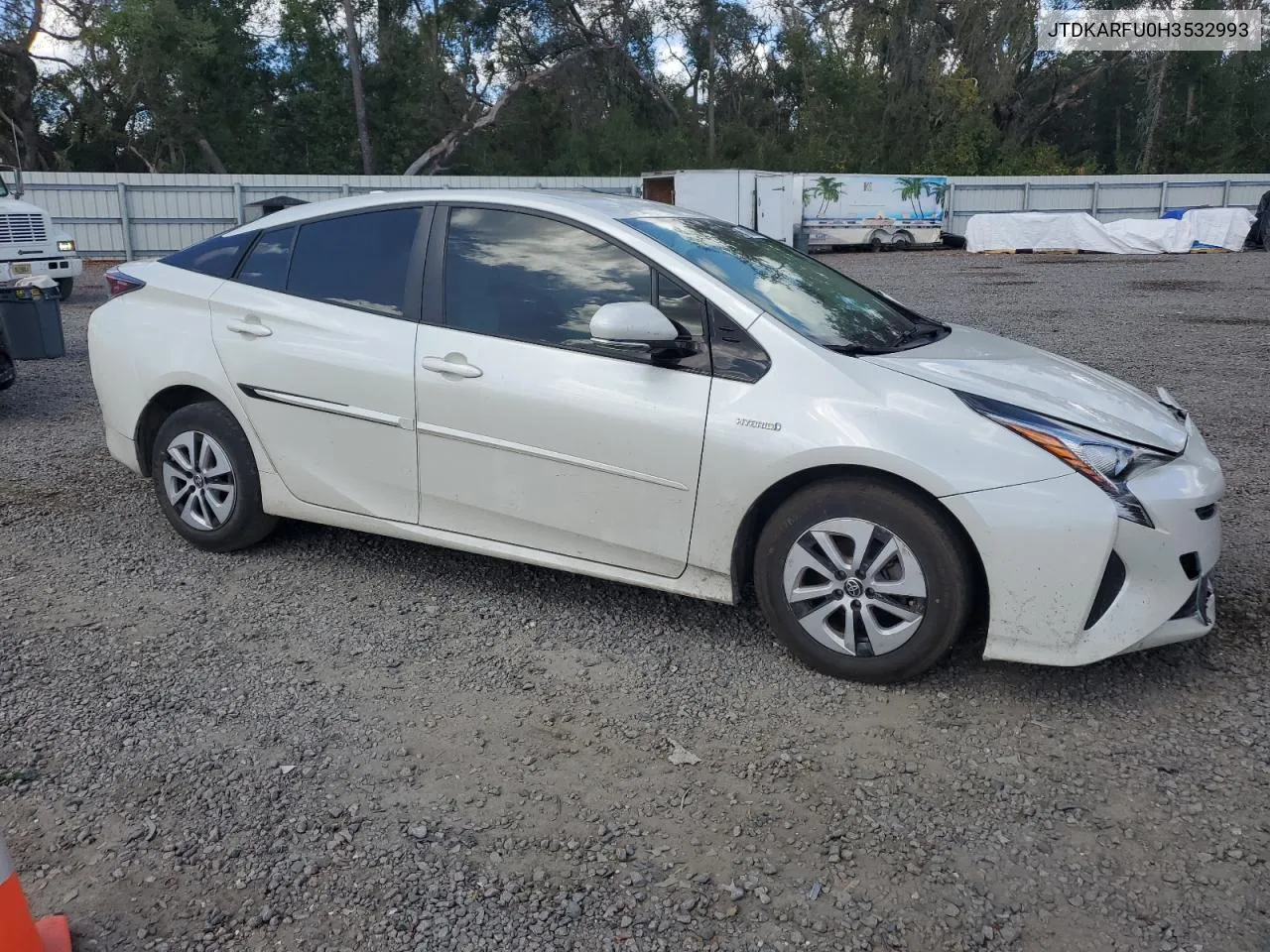 2017 Toyota Prius VIN: JTDKARFU0H3532993 Lot: 78825864