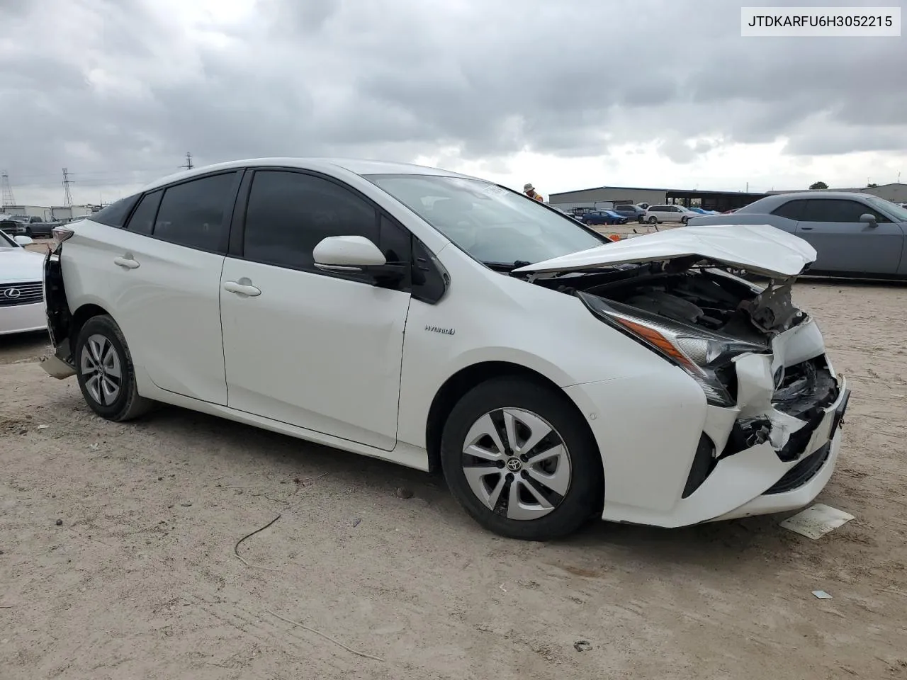 2017 Toyota Prius VIN: JTDKARFU6H3052215 Lot: 78858194