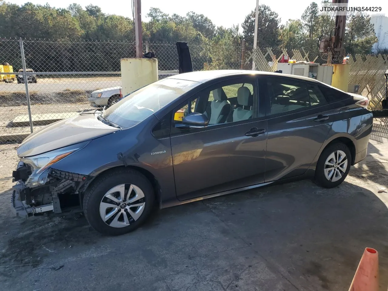 2017 Toyota Prius VIN: JTDKARFU1H3544229 Lot: 78861534