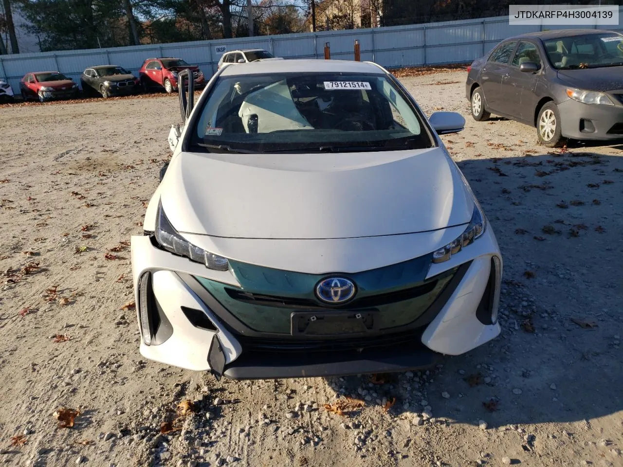 2017 Toyota Prius Prime VIN: JTDKARFP4H3004139 Lot: 79121514