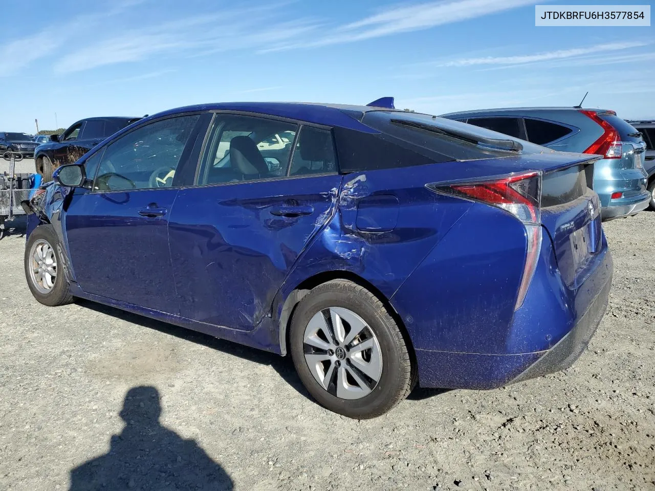 2017 Toyota Prius VIN: JTDKBRFU6H3577854 Lot: 79232124