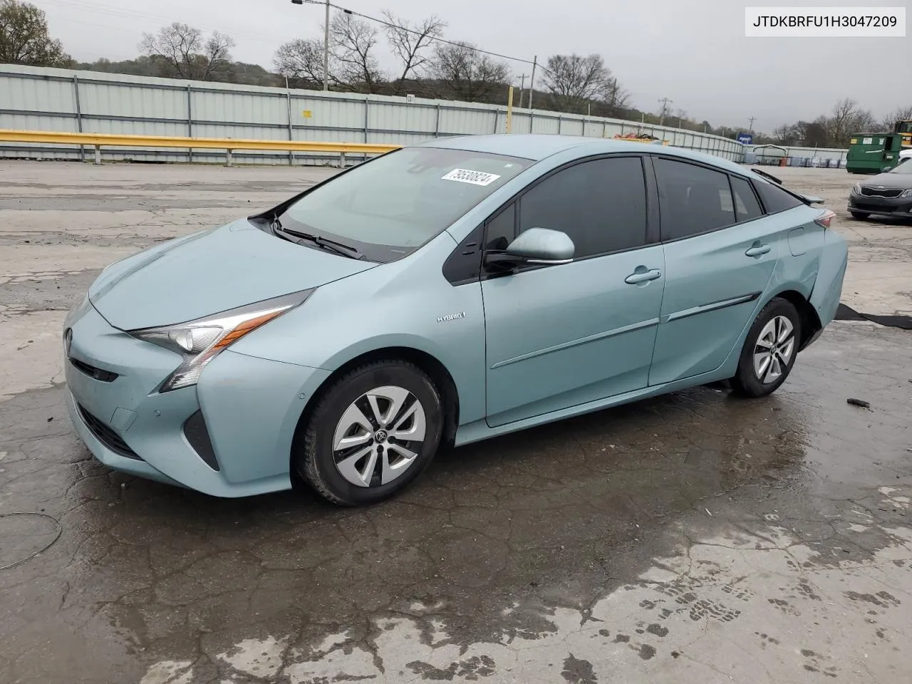 2017 Toyota Prius VIN: JTDKBRFU1H3047209 Lot: 79530824