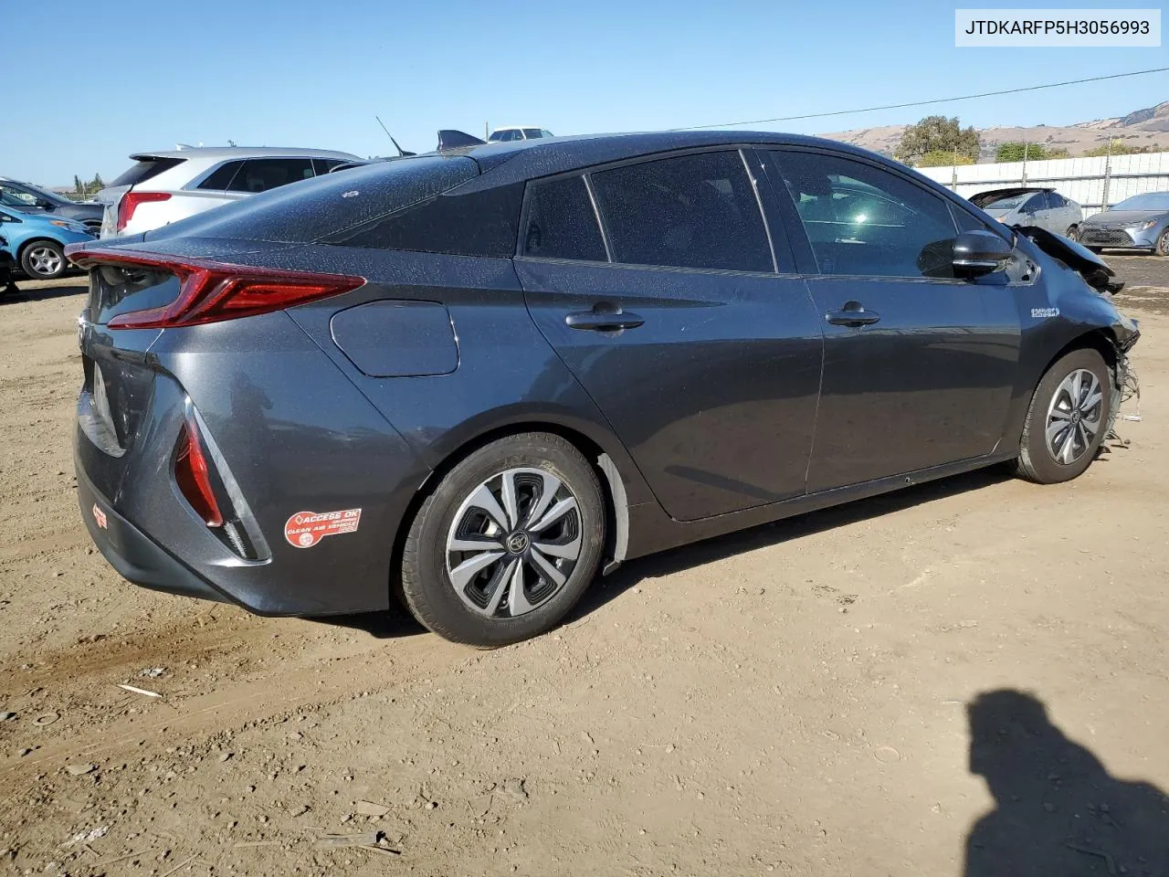 2017 Toyota Prius Prime VIN: JTDKARFP5H3056993 Lot: 79876944