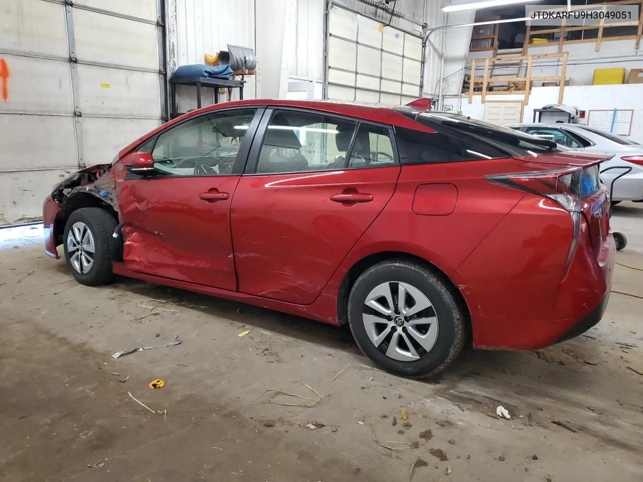 2017 Toyota Prius VIN: JTDKARFU9H3049051 Lot: 80186424