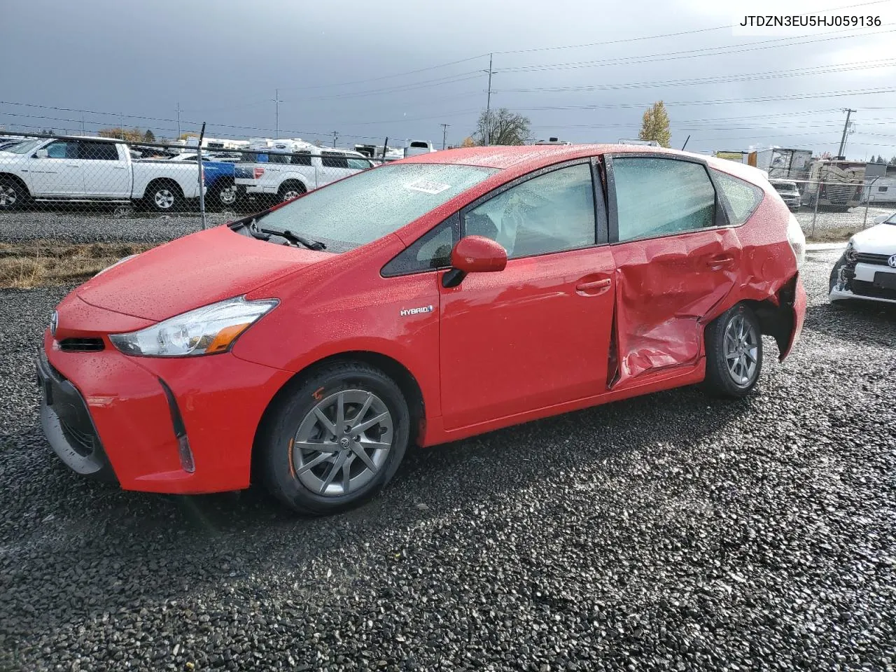 2017 Toyota Prius V VIN: JTDZN3EU5HJ059136 Lot: 80250304