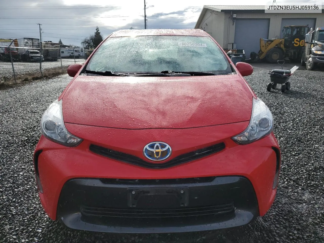 2017 Toyota Prius V VIN: JTDZN3EU5HJ059136 Lot: 80250304