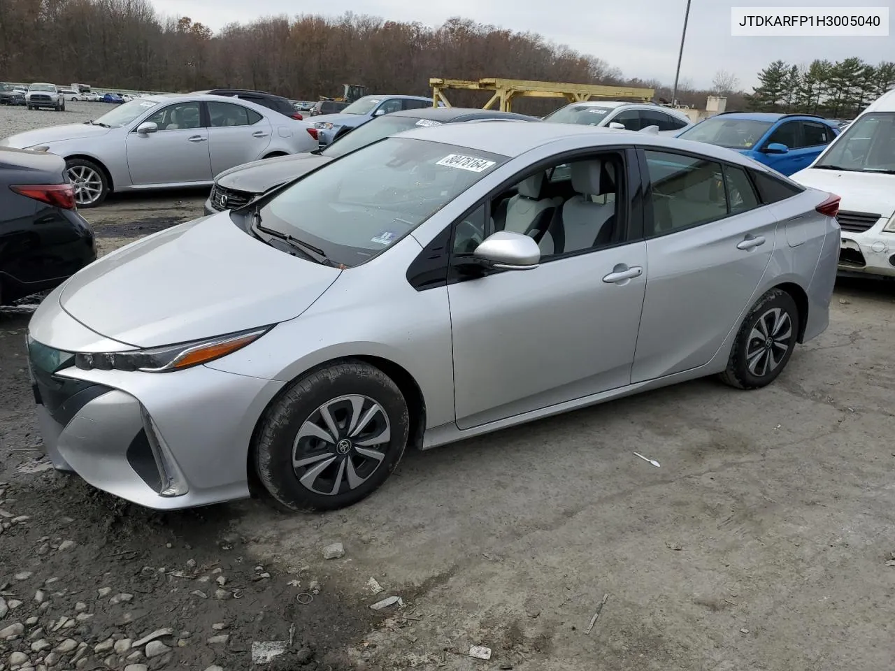 2017 Toyota Prius Prime VIN: JTDKARFP1H3005040 Lot: 80478164