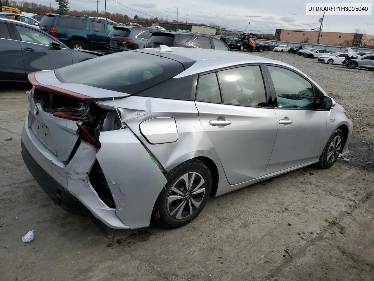 2017 Toyota Prius Prime VIN: JTDKARFP1H3005040 Lot: 80478164