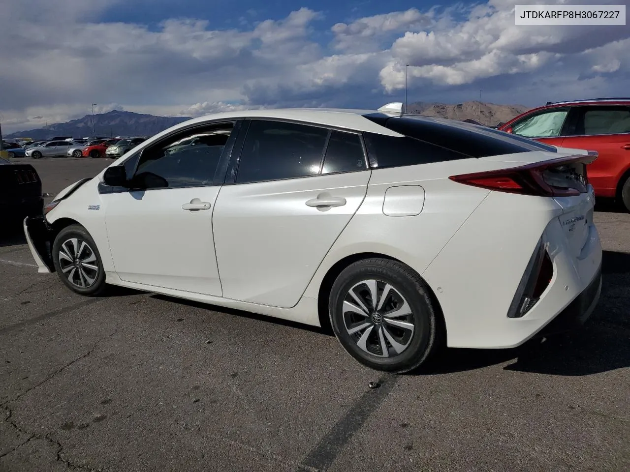 2017 Toyota Prius Prime VIN: JTDKARFP8H3067227 Lot: 80780864