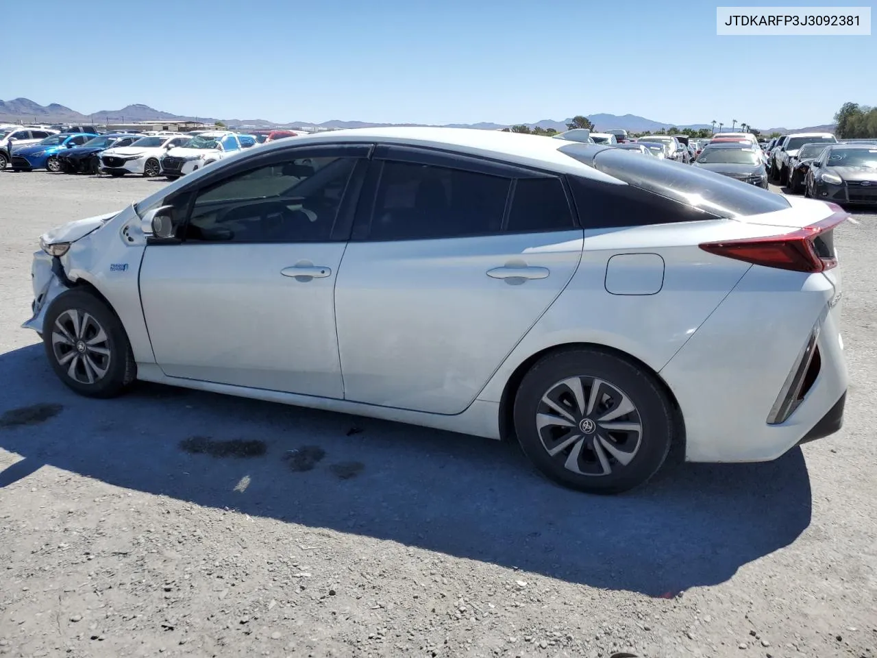 2018 Toyota Prius Prime VIN: JTDKARFP3J3092381 Lot: 54077174