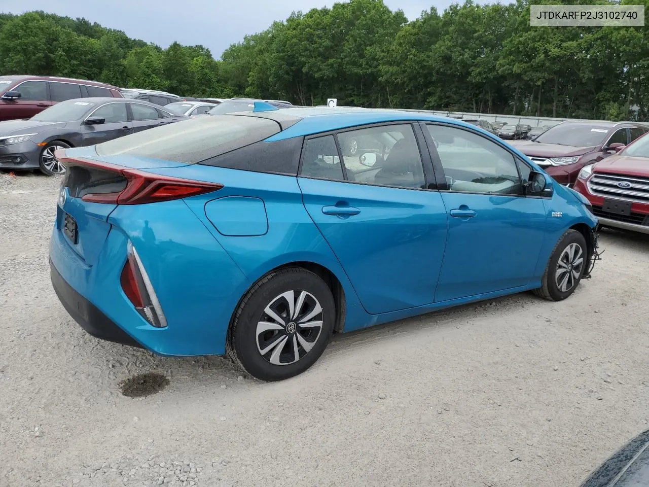 2018 Toyota Prius Prime VIN: JTDKARFP2J3102740 Lot: 57810434