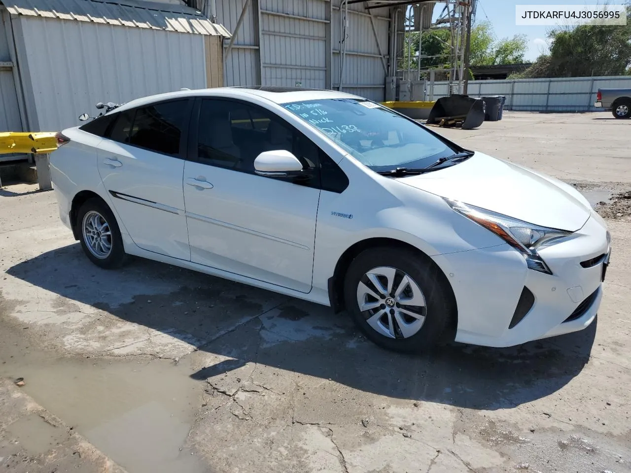 2018 Toyota Prius VIN: JTDKARFU4J3056995 Lot: 58709174