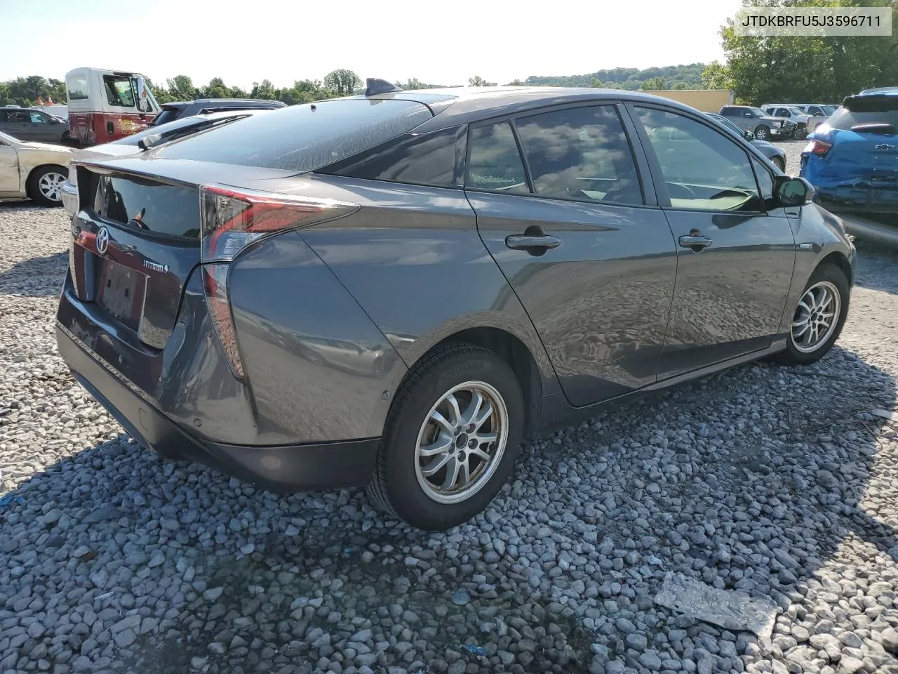 JTDKBRFU5J3596711 2018 Toyota Prius