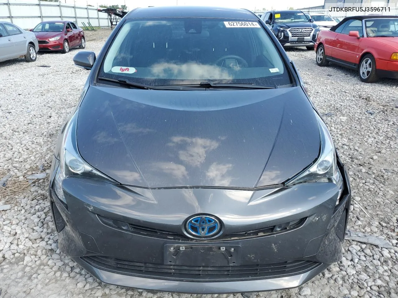 JTDKBRFU5J3596711 2018 Toyota Prius