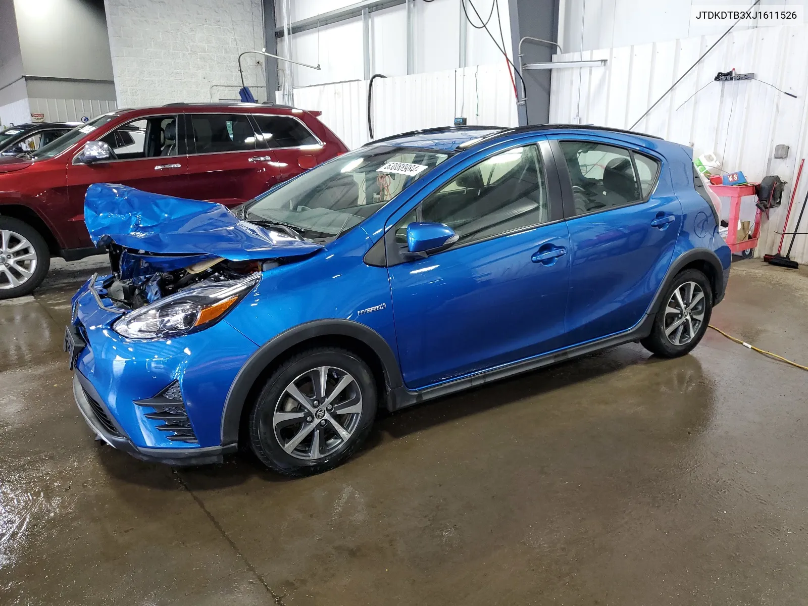 2018 Toyota Prius C VIN: JTDKDTB3XJ1611526 Lot: 63088984