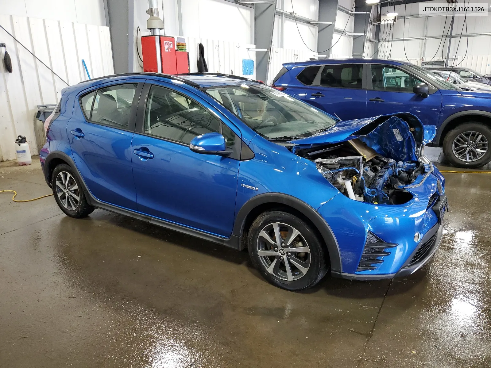 2018 Toyota Prius C VIN: JTDKDTB3XJ1611526 Lot: 63088984