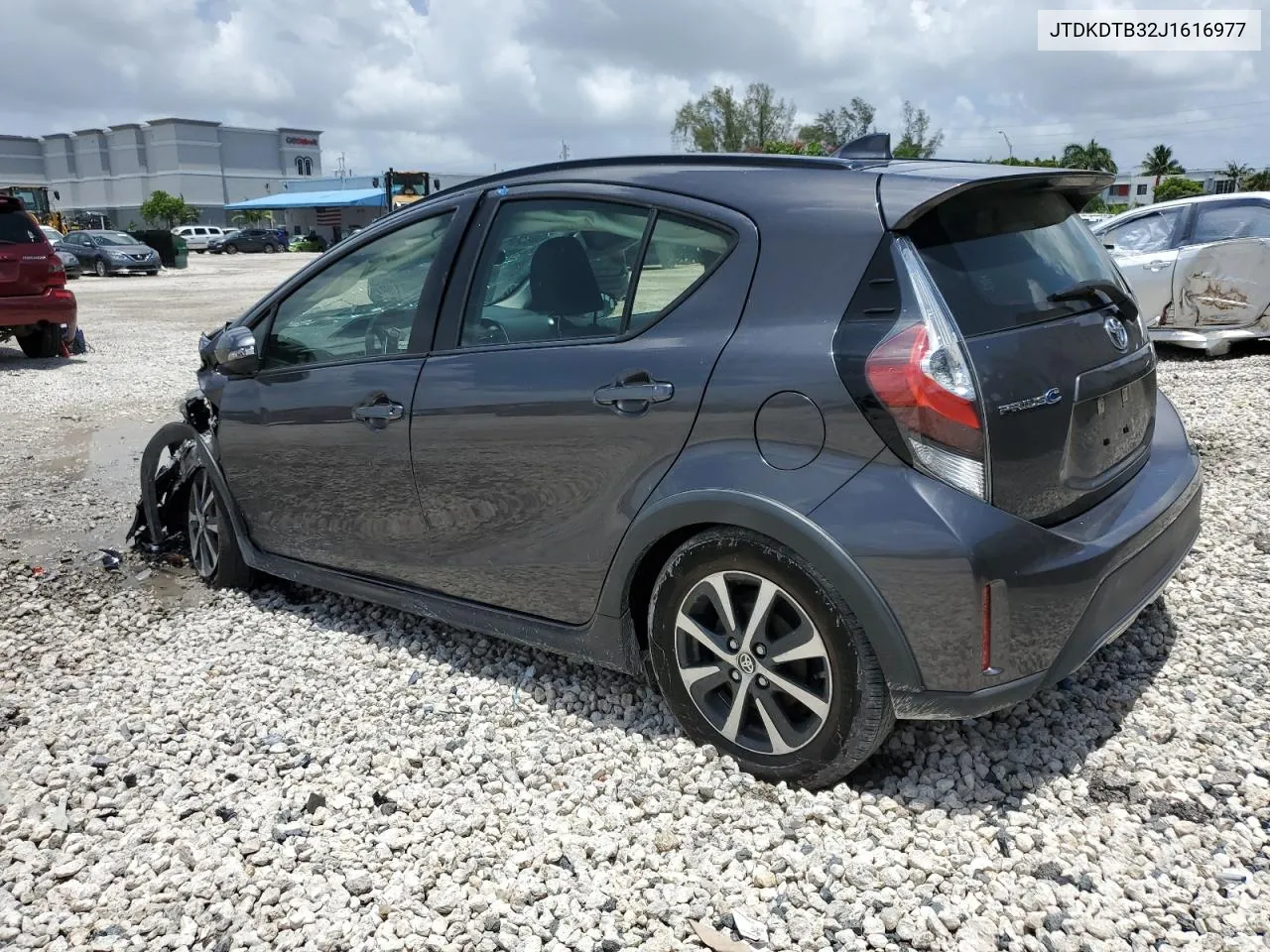 2018 Toyota Prius C VIN: JTDKDTB32J1616977 Lot: 63781974