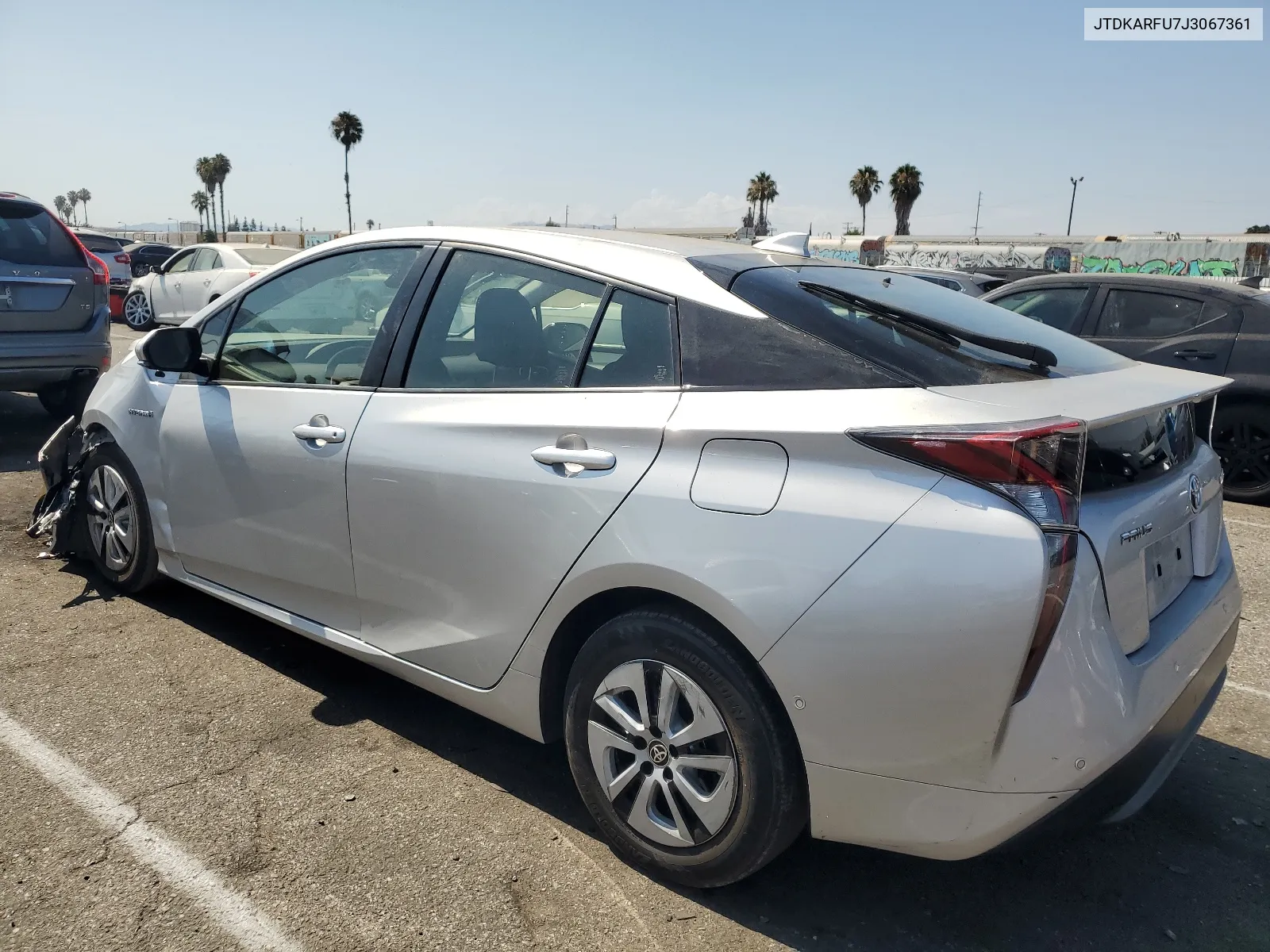 JTDKARFU7J3067361 2018 Toyota Prius