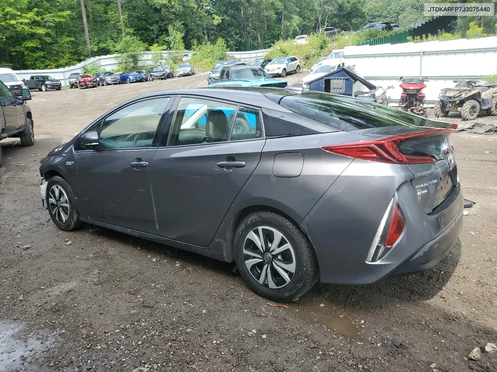 2018 Toyota Prius Prime VIN: JTDKARFP7J3075440 Lot: 64997724