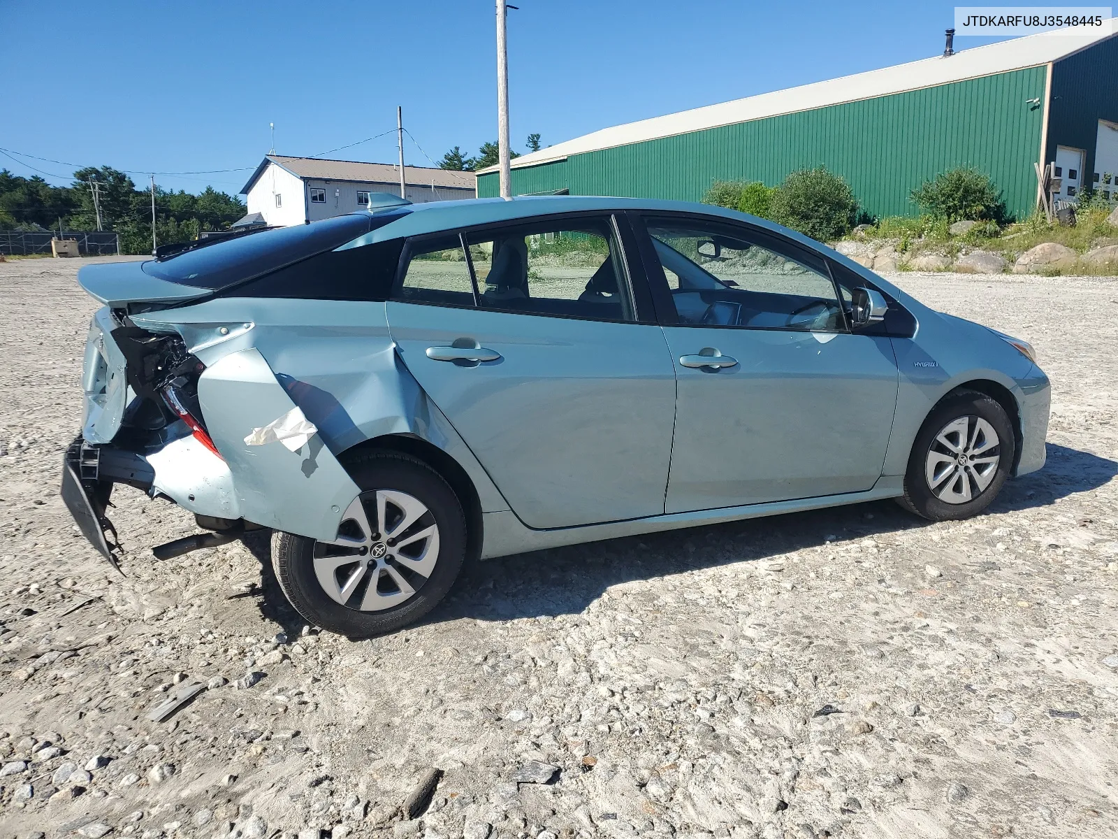 2018 Toyota Prius VIN: JTDKARFU8J3548445 Lot: 66283524