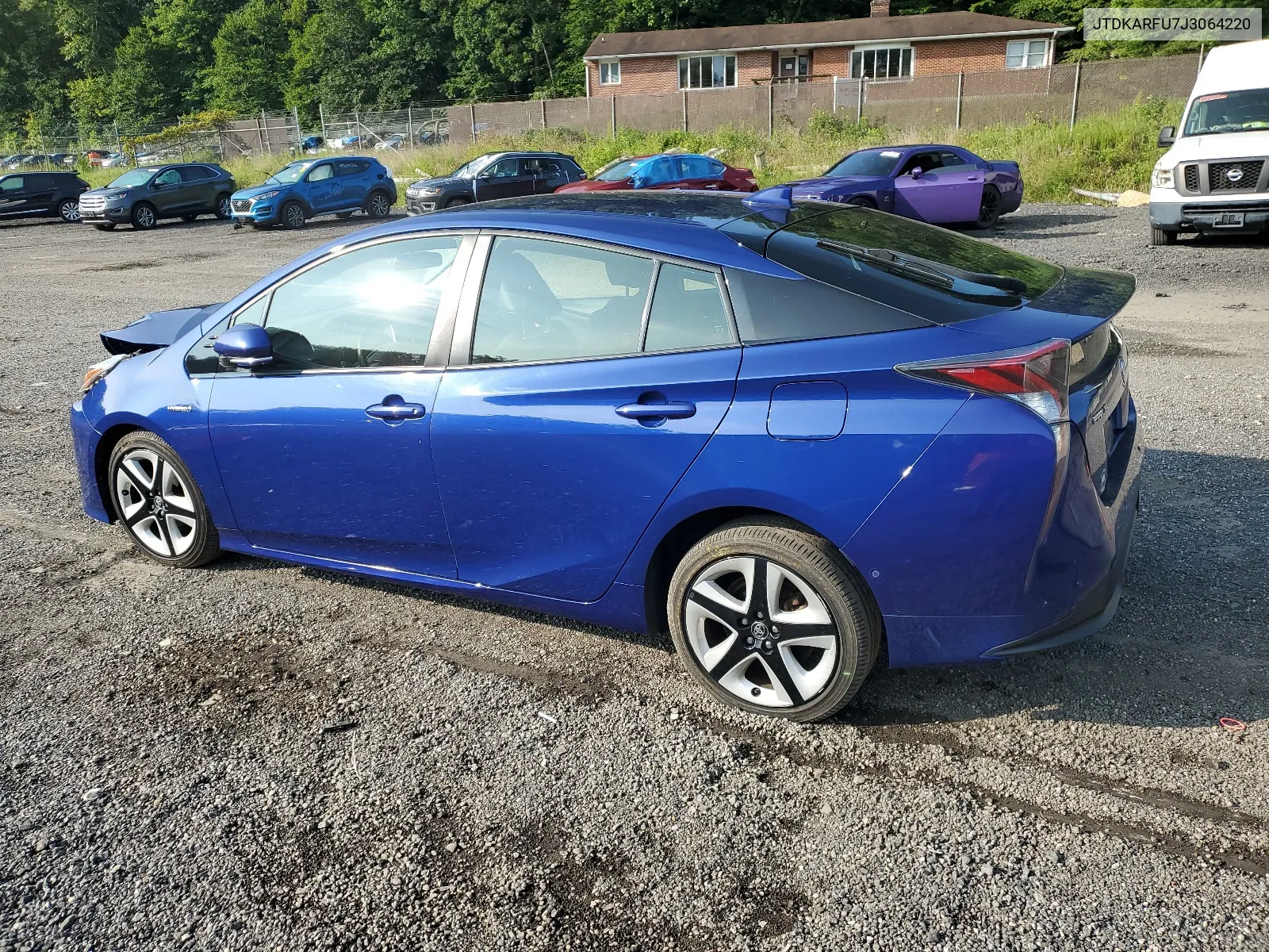 2018 Toyota Prius VIN: JTDKARFU7J3064220 Lot: 68240394