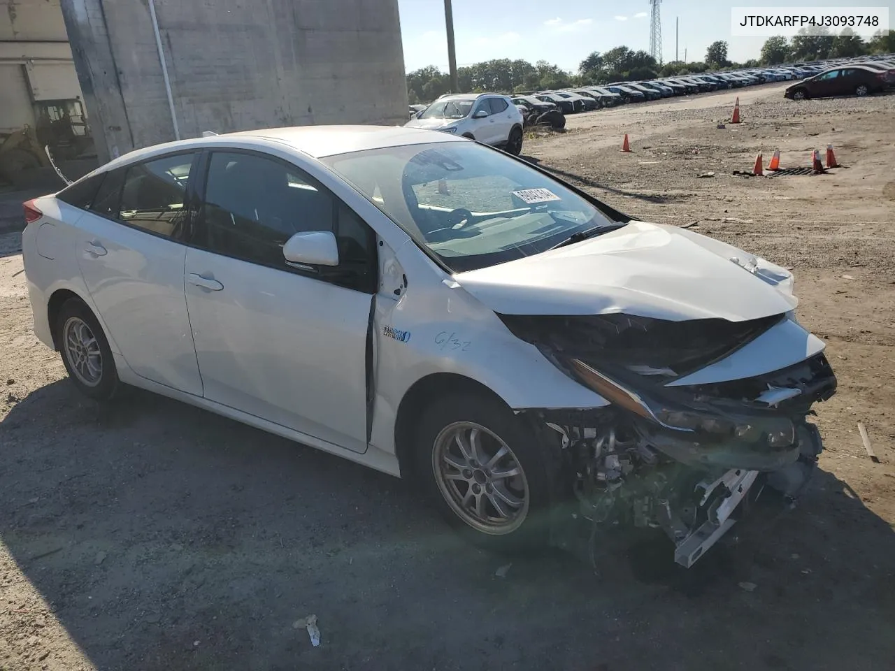 2018 Toyota Prius Prime VIN: JTDKARFP4J3093748 Lot: 69042164