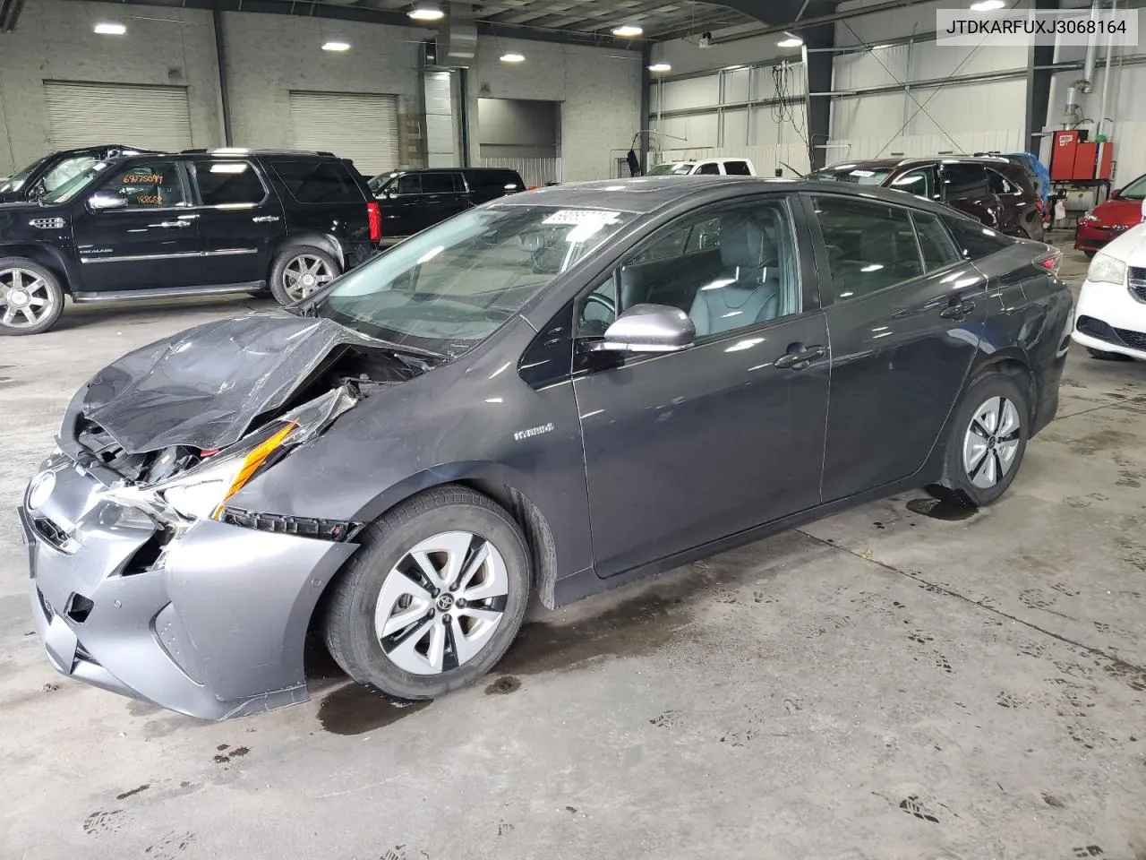 2018 Toyota Prius VIN: JTDKARFUXJ3068164 Lot: 69085724