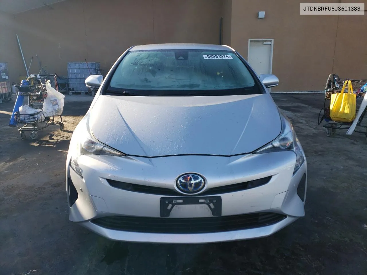 JTDKBRFU8J3601383 2018 Toyota Prius