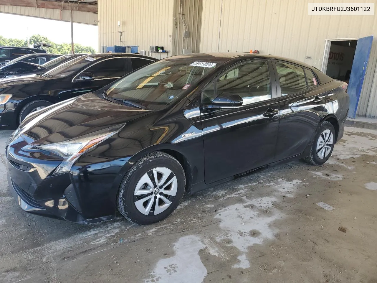 2018 Toyota Prius VIN: JTDKBRFU2J3601122 Lot: 69419024