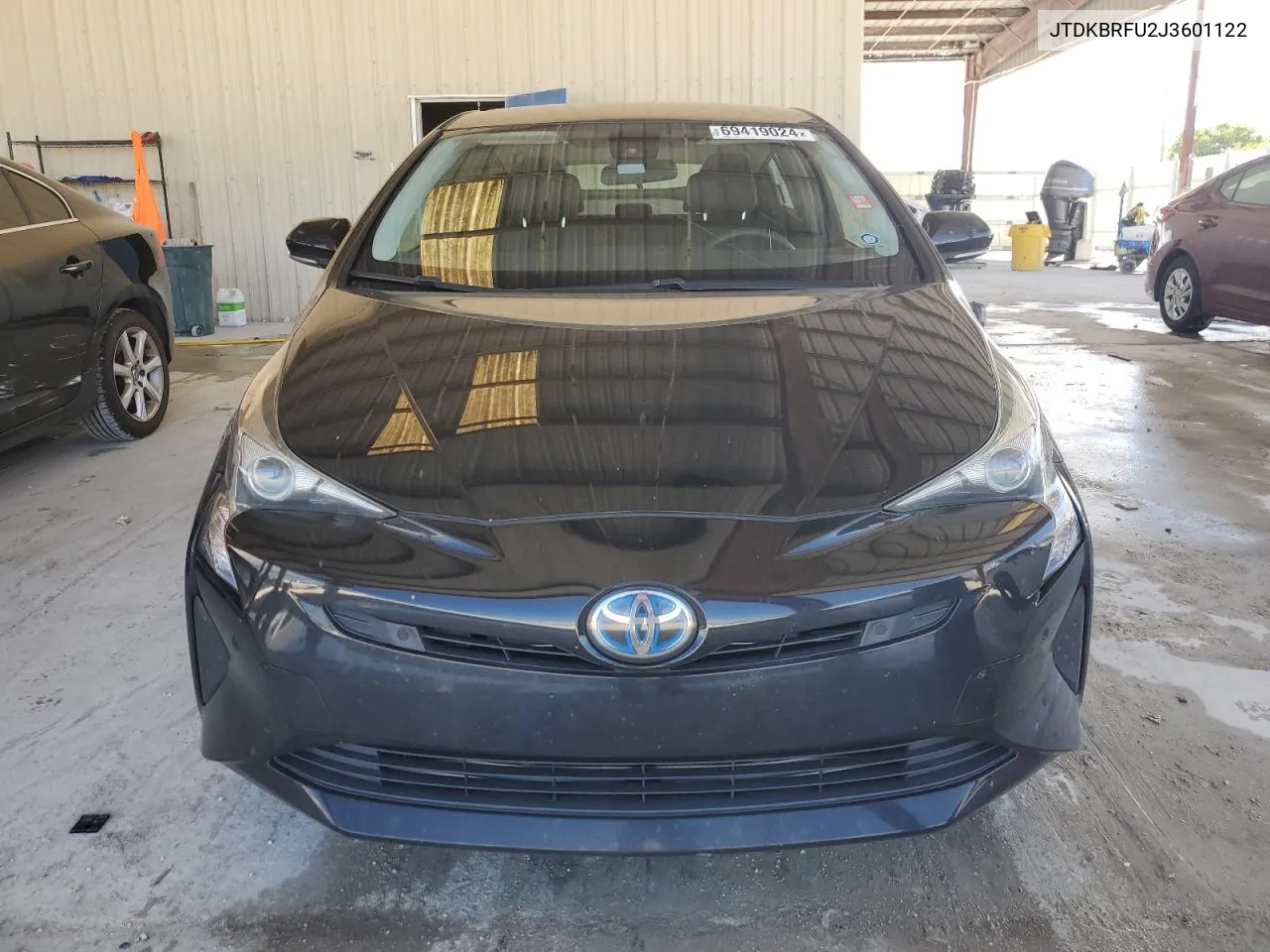 2018 Toyota Prius VIN: JTDKBRFU2J3601122 Lot: 69419024