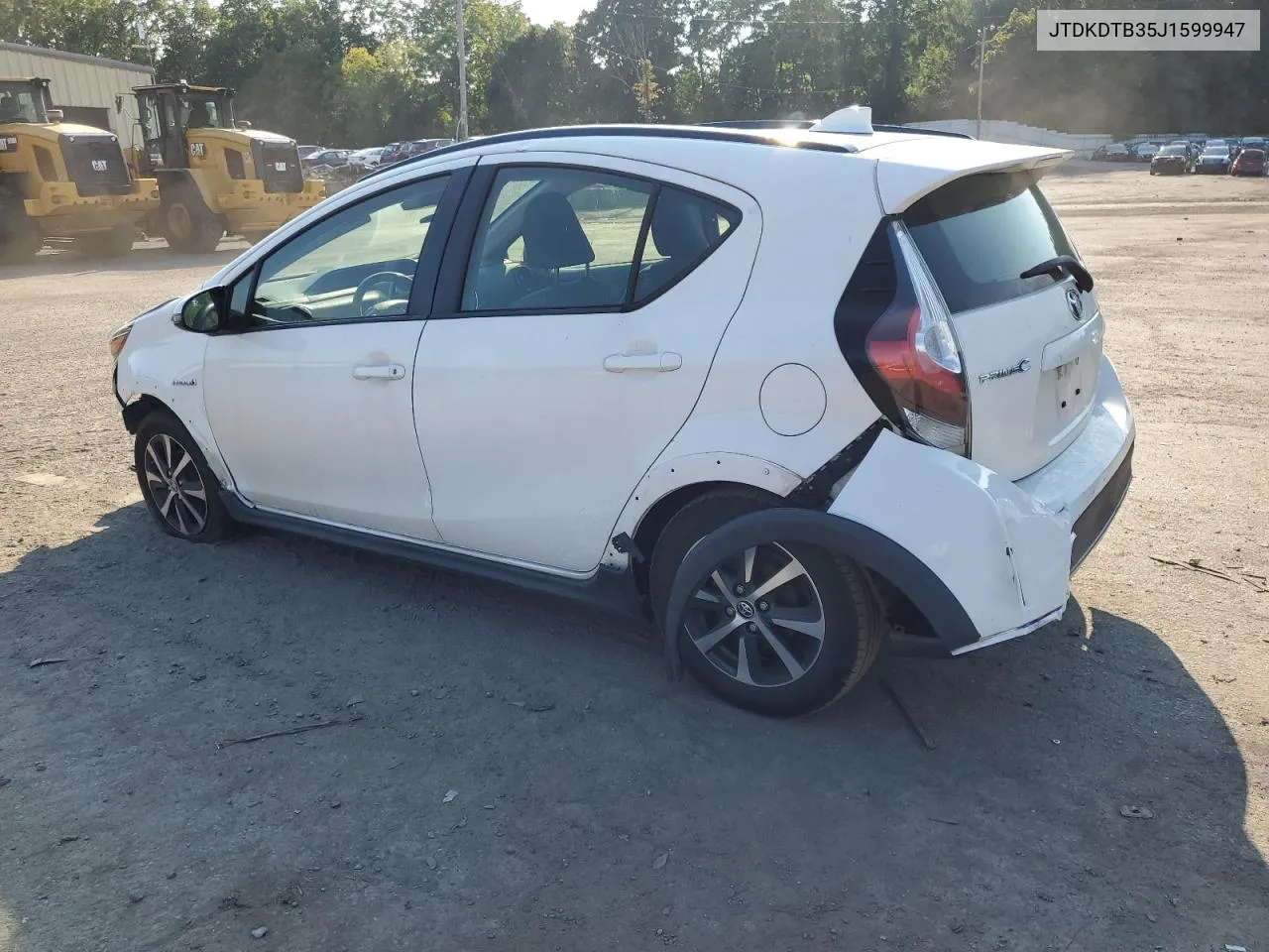 2018 Toyota Prius C VIN: JTDKDTB35J1599947 Lot: 69754484