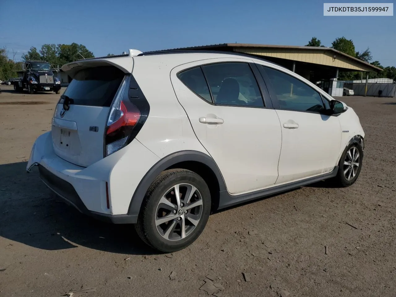 2018 Toyota Prius C VIN: JTDKDTB35J1599947 Lot: 69754484