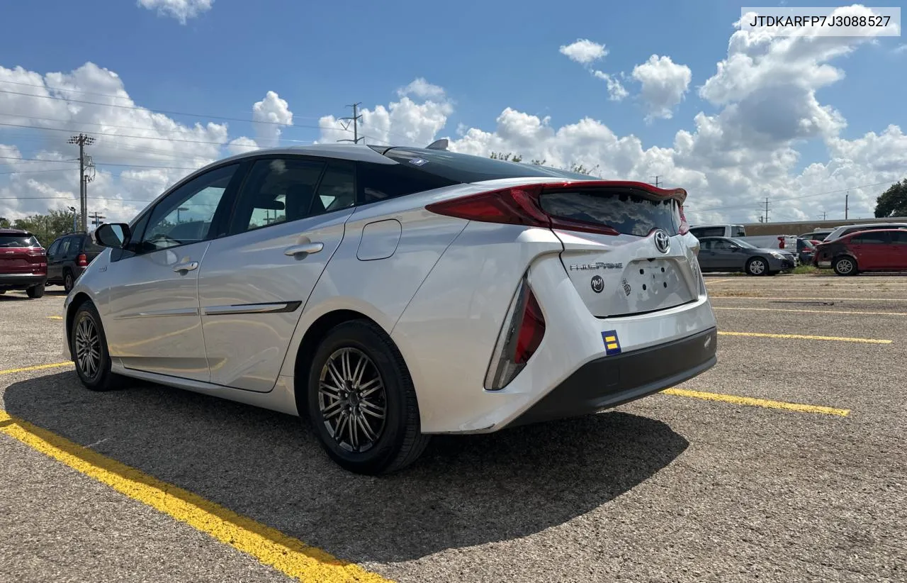 2018 Toyota Prius Prime VIN: JTDKARFP7J3088527 Lot: 70037204