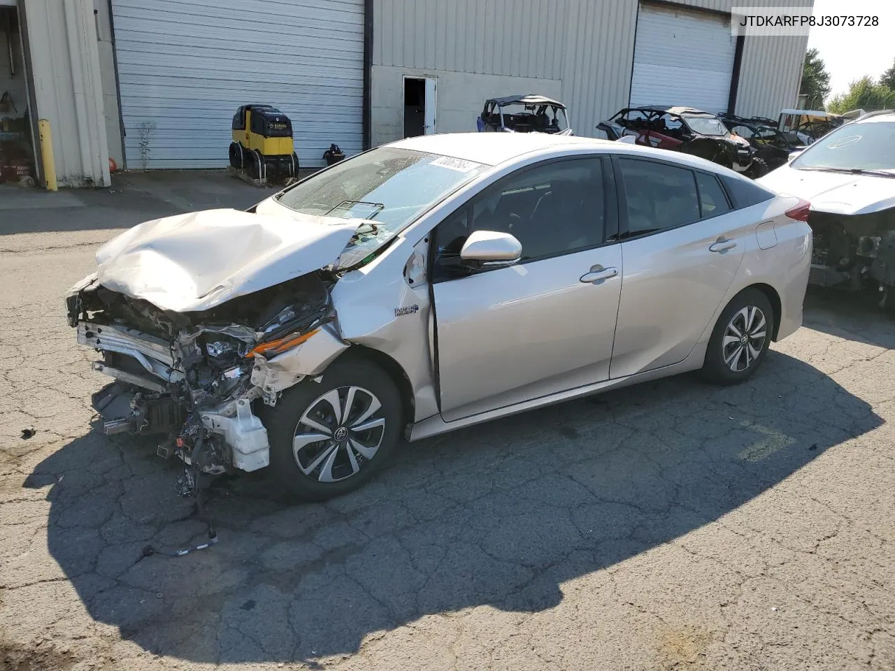 2018 Toyota Prius Prime VIN: JTDKARFP8J3073728 Lot: 70067884