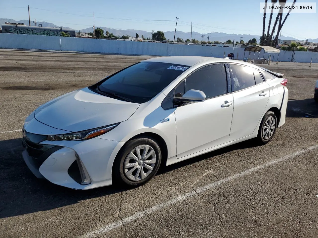 JTDKARFP8J3100619 2018 Toyota Prius Prime