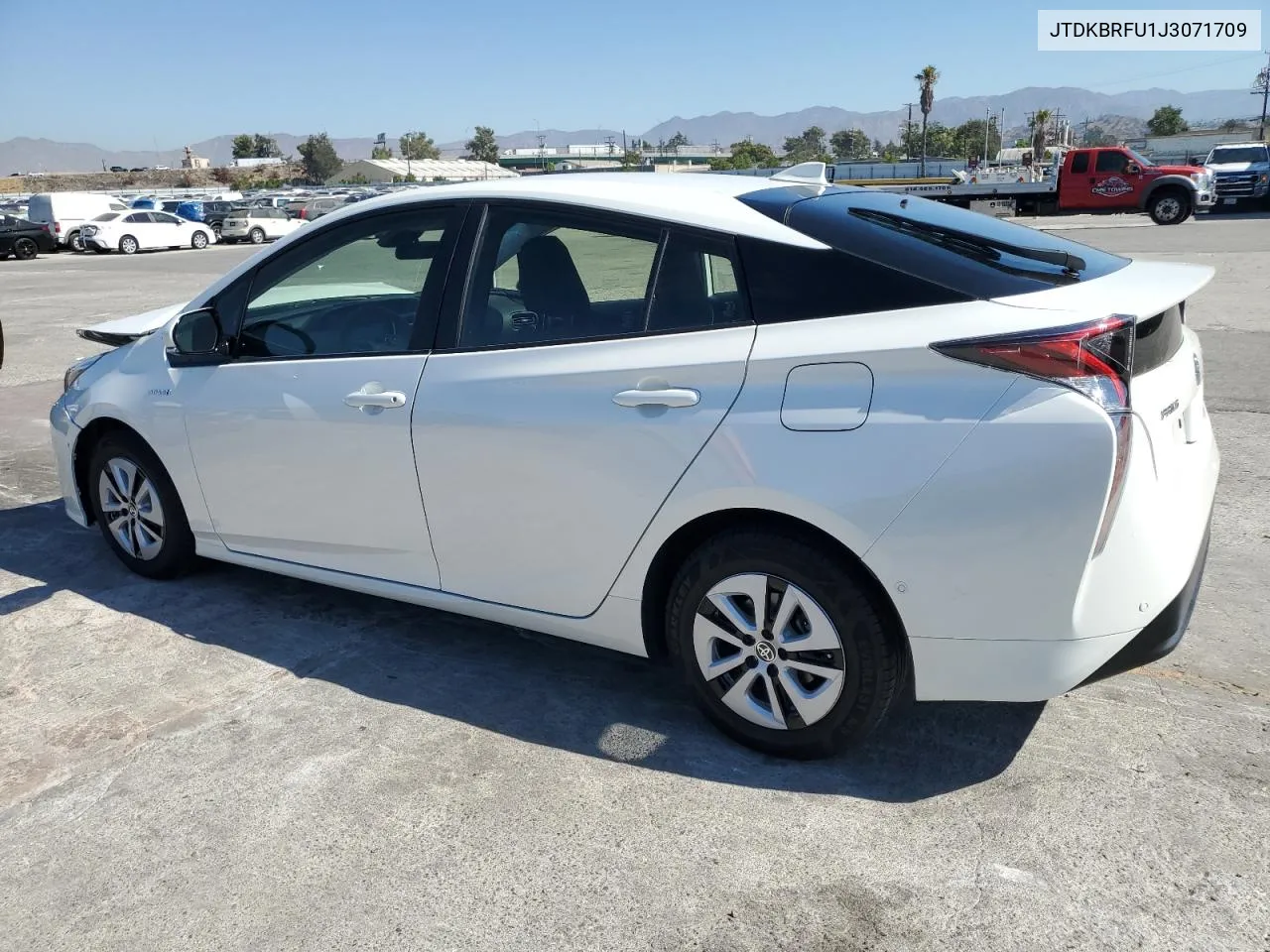 2018 Toyota Prius VIN: JTDKBRFU1J3071709 Lot: 71051054