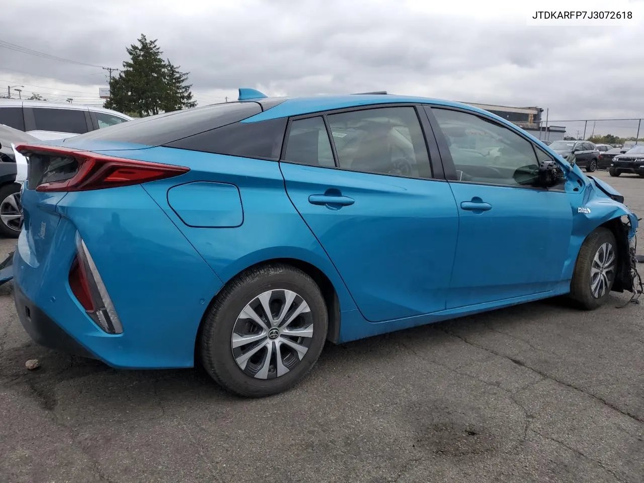 2018 Toyota Prius Prime VIN: JTDKARFP7J3072618 Lot: 71258304