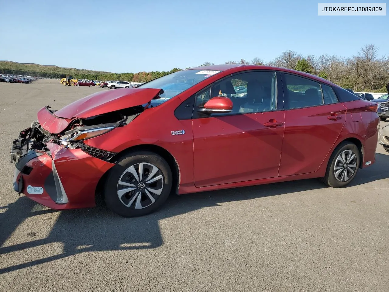 2018 Toyota Prius Prime VIN: JTDKARFP0J3089809 Lot: 71311814