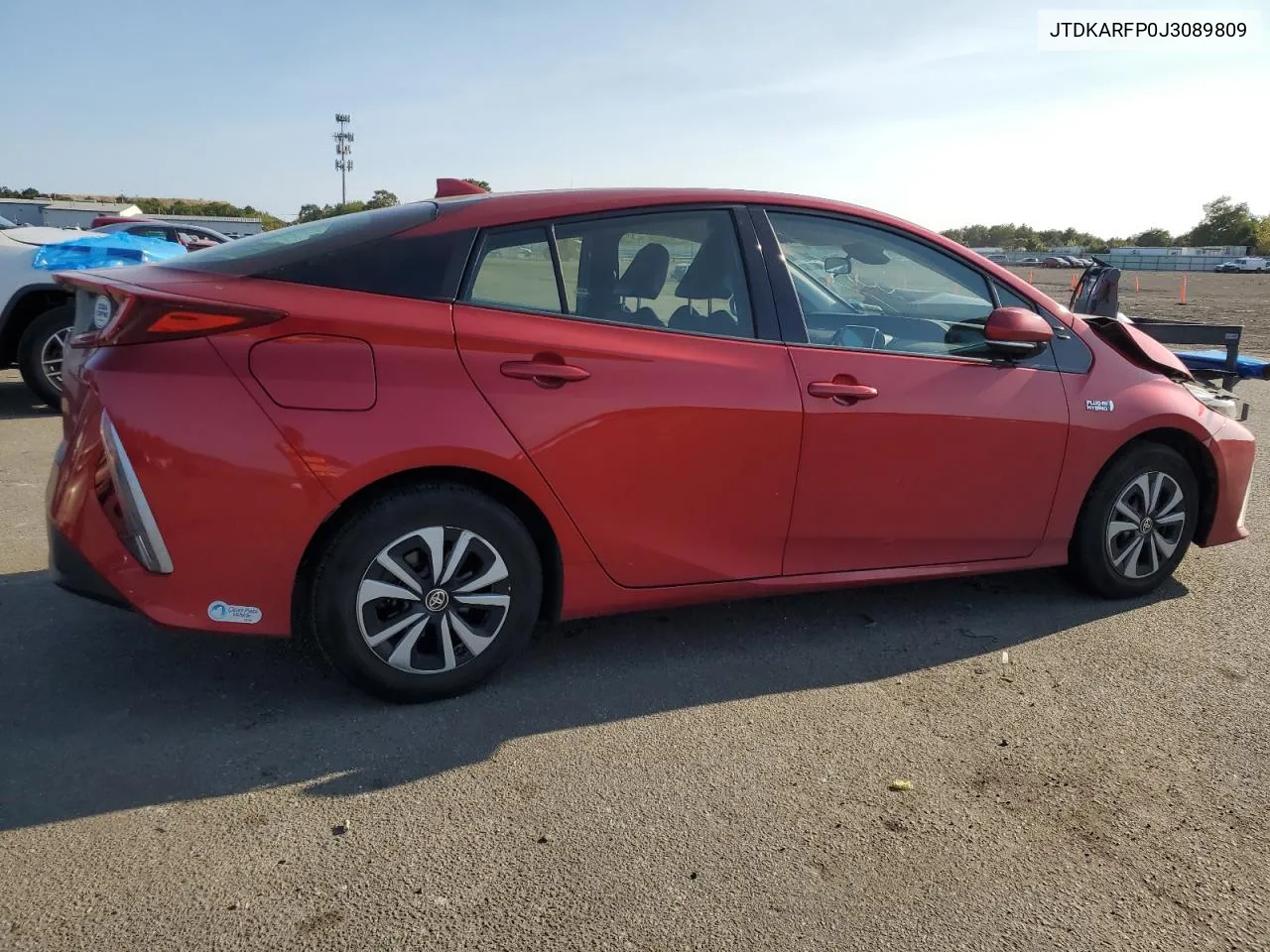 2018 Toyota Prius Prime VIN: JTDKARFP0J3089809 Lot: 71311814